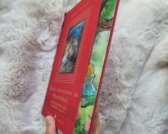 Alice in Wonderland ForeEdge Painting - book edge painting