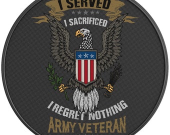 American Eagle Army Veteran Spare Tire Cover-Fits Jeep Wrangler, Ford Bronco, Rv, Camper, Trailer & Any Suv