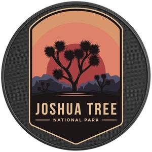 Joshua Tree National Park Spare Tire Cover-All Tire Sizes Available-Made in USA-Full Color Print-Backup Camera Option Available