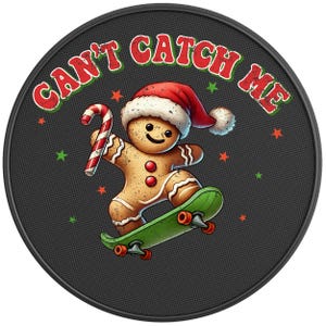 Can&#39;t Catch Me Spare Tire Cover-Made in USA-Fits Jeep Wrangler & Ford Bronco-Any Tire Size Up To 40&quot;