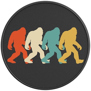 Colorful Bigfoot Spare Tire Cover-Fits Jeep Wrangler, Ford Bronco, Rv, Camper, Trailer & Any Suv
