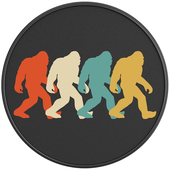Colorful Bigfoot Spare Tire Cover-Fits Jeep Wrangler, Ford Bronco, Rv, Camper, Trailer & Any Suv