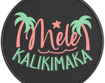 Mele Kalikimaka Spare Tire Cover-Made in USA-Fits Jeep Wrangler & Ford Bronco-Any Tire Size Up To 40"