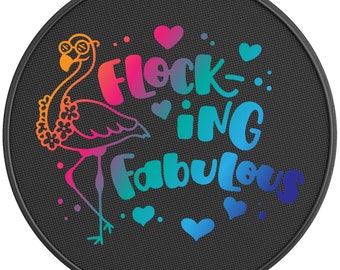 Flocking Fabulous Spare Tire Cover-Fits Jeep Wrangler, Ford Bronco, Rv, Camper, Trailer & Any Suv