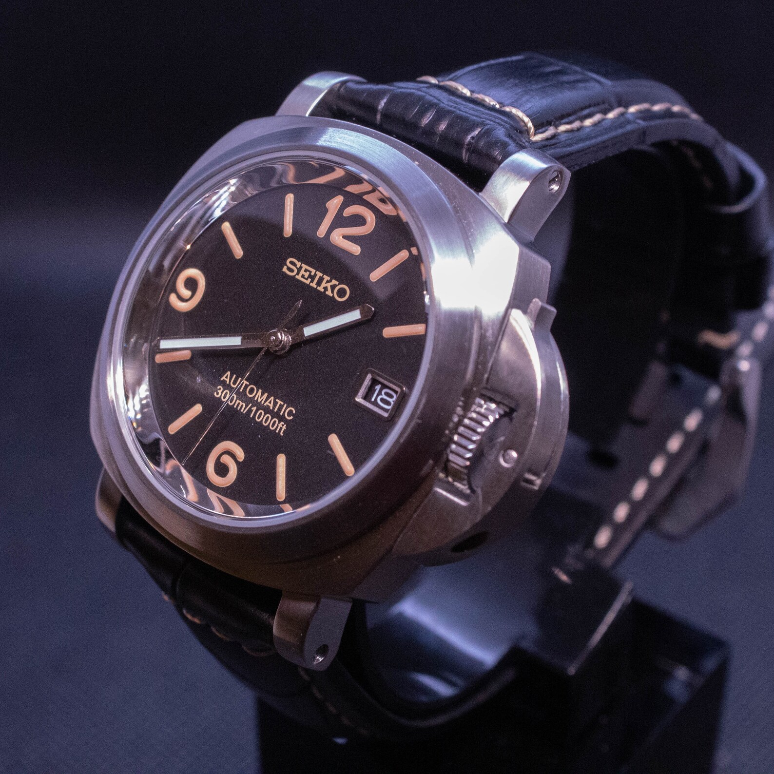 Seiko PAM Panerai Mod Seiko NH35 Mechanical Watches - Etsy