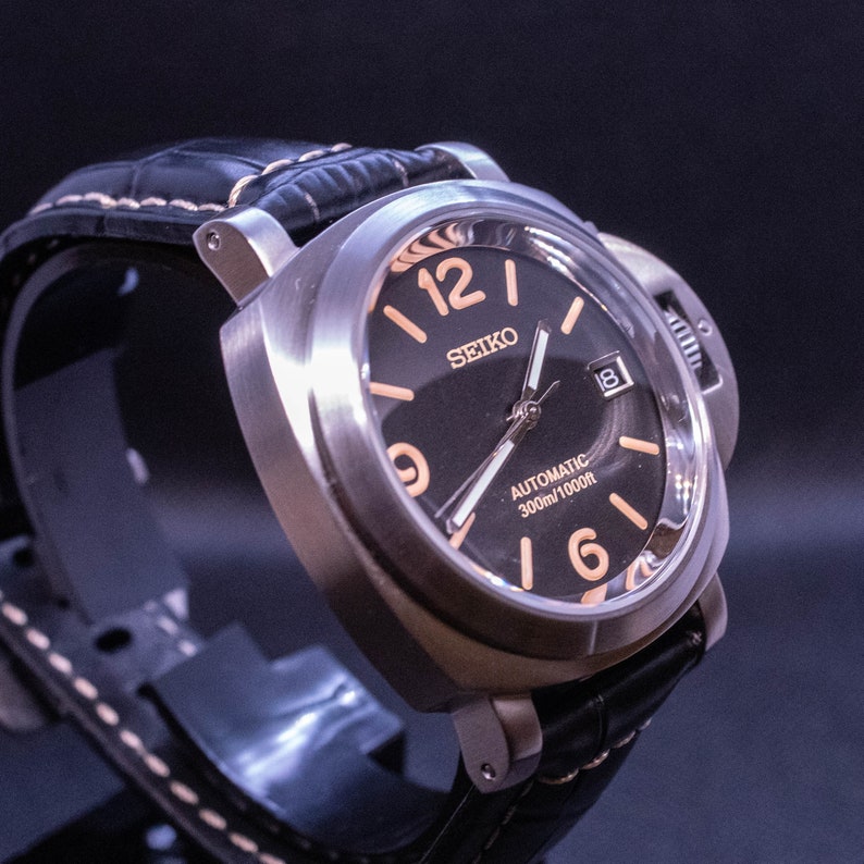 Seiko PAM Panerai Mod Seiko NH35 Mechanical Watches - Etsy