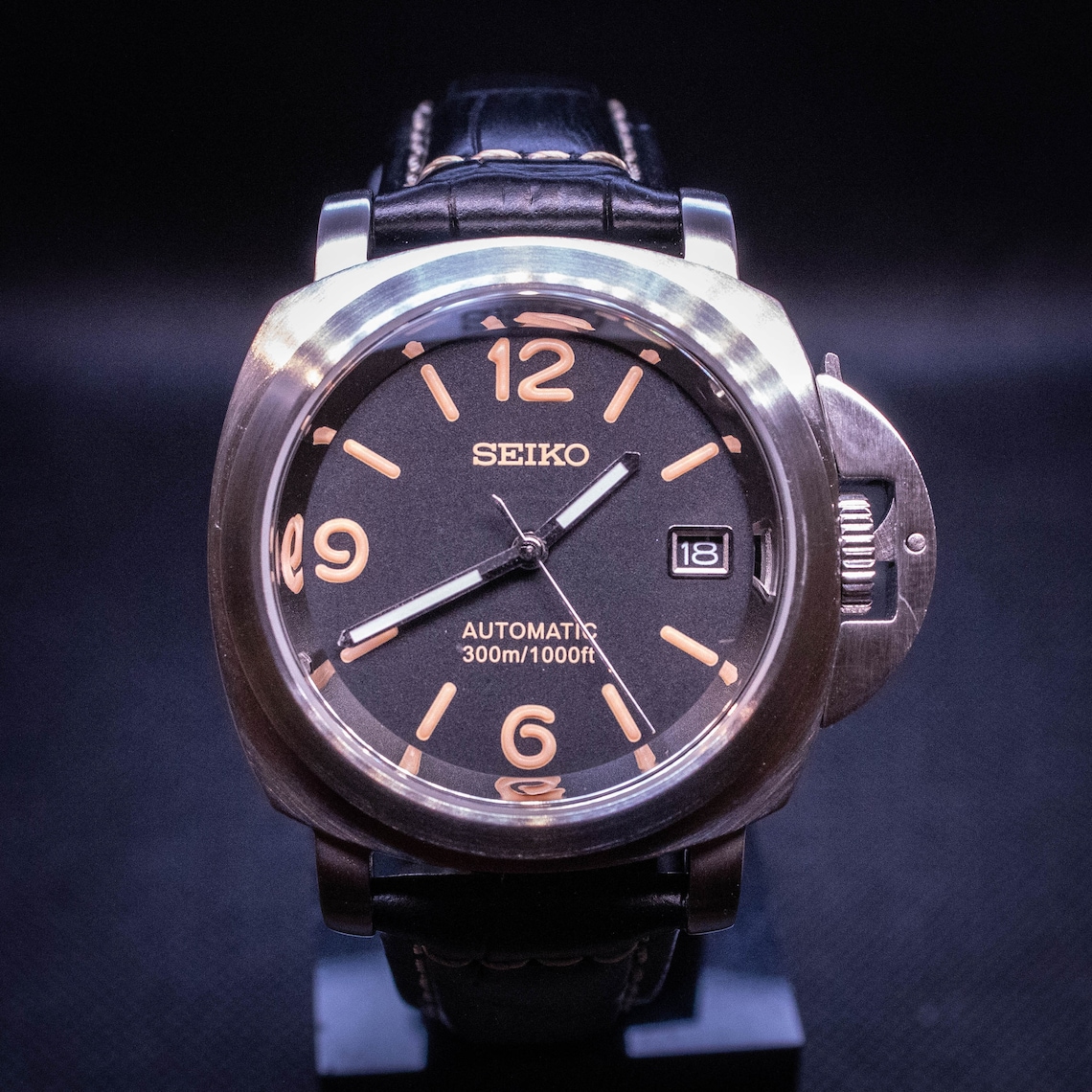 Seiko PAM Panerai Mod Seiko NH35 Mechanical Watches - Etsy