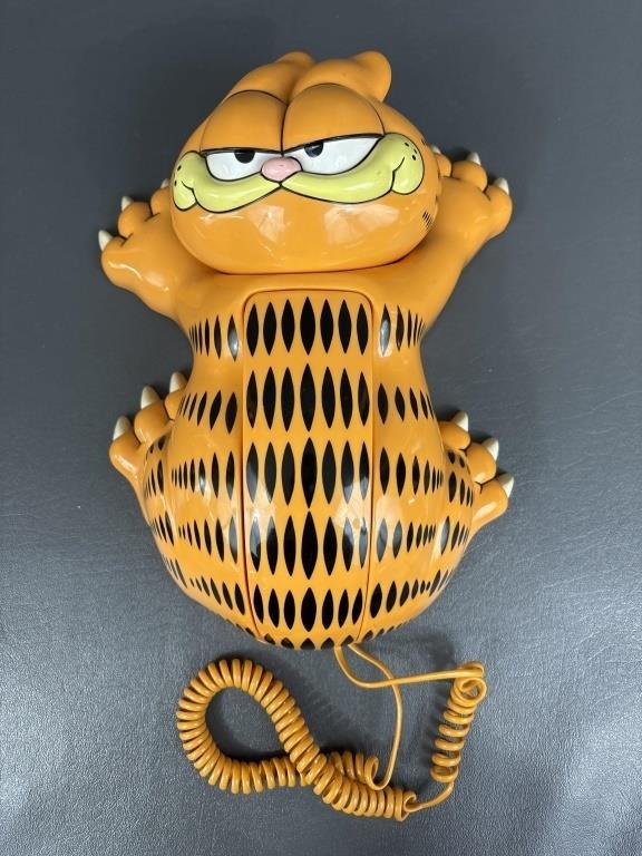 Vintage Garfield Wall Phone With Tail in Working Condition - Etsy