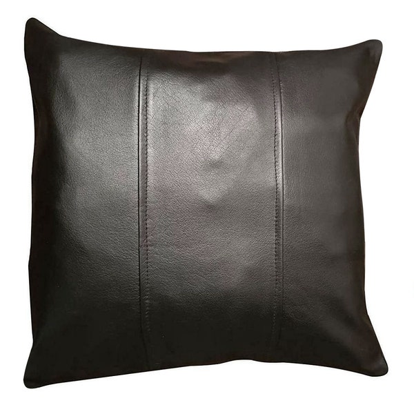 Leather Sofa Cushion Etsy