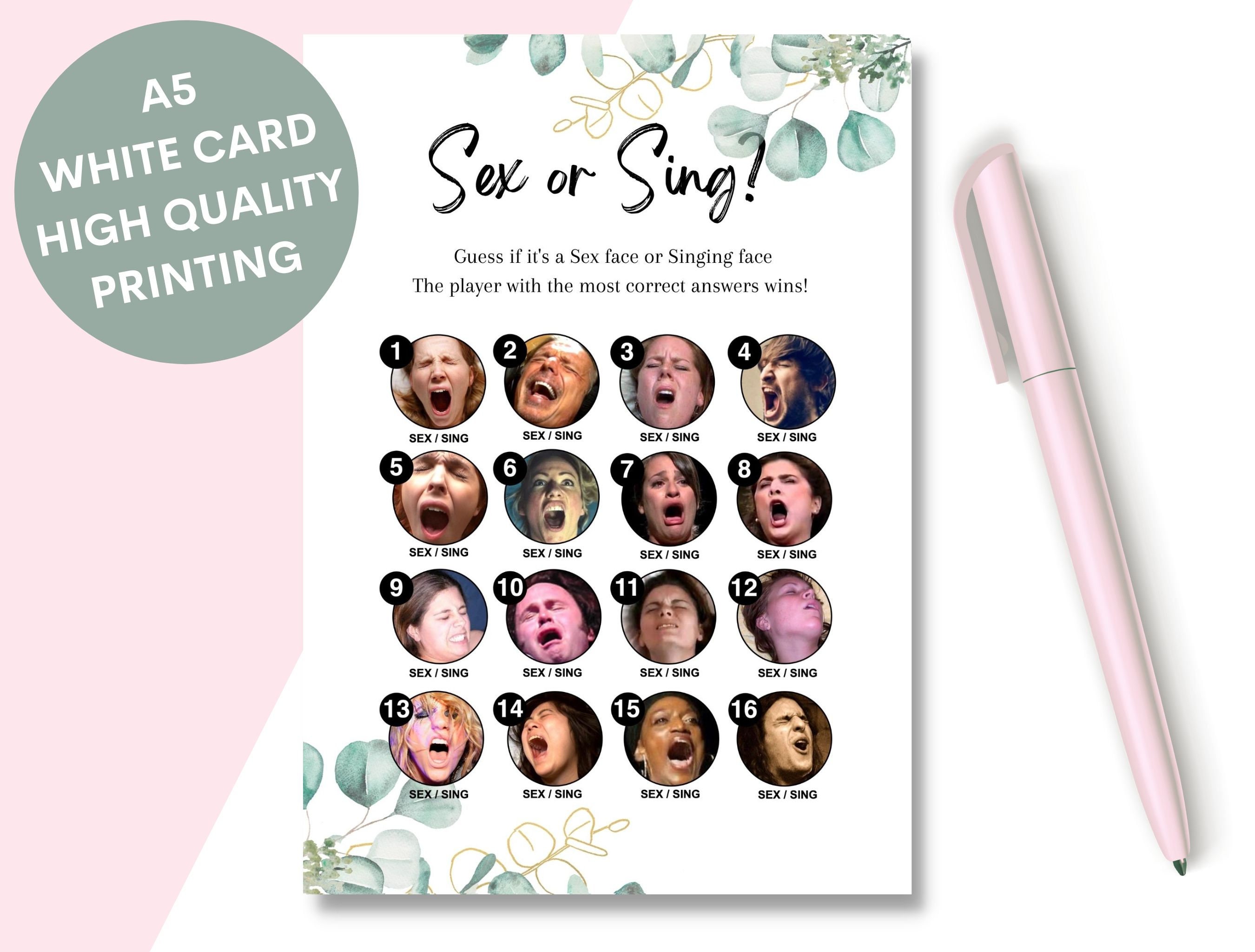 Rude Hen Party Games Set of Three Bridal Shower Games Bride Etsy UK