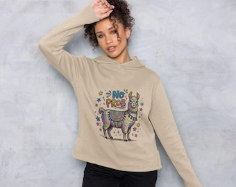 Damtröja med No Prob Llama-motiv