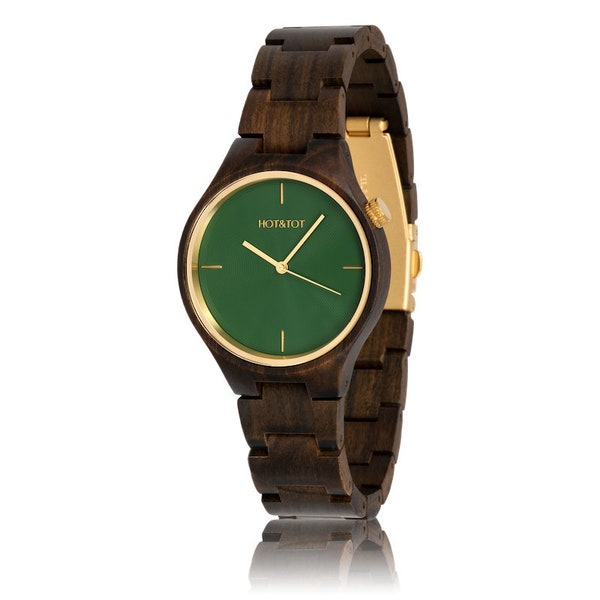 Reloj pulsera de madera