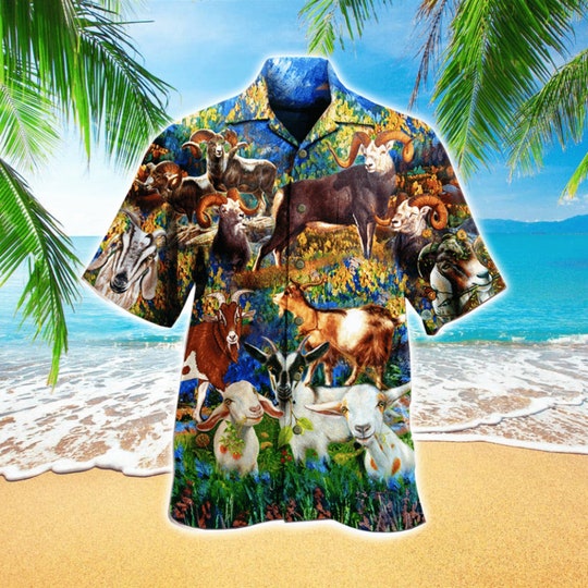 Goat Love Limited Edition Hawaiian Shirt