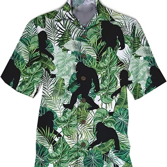 Bigfoot Hawaiian Shirt