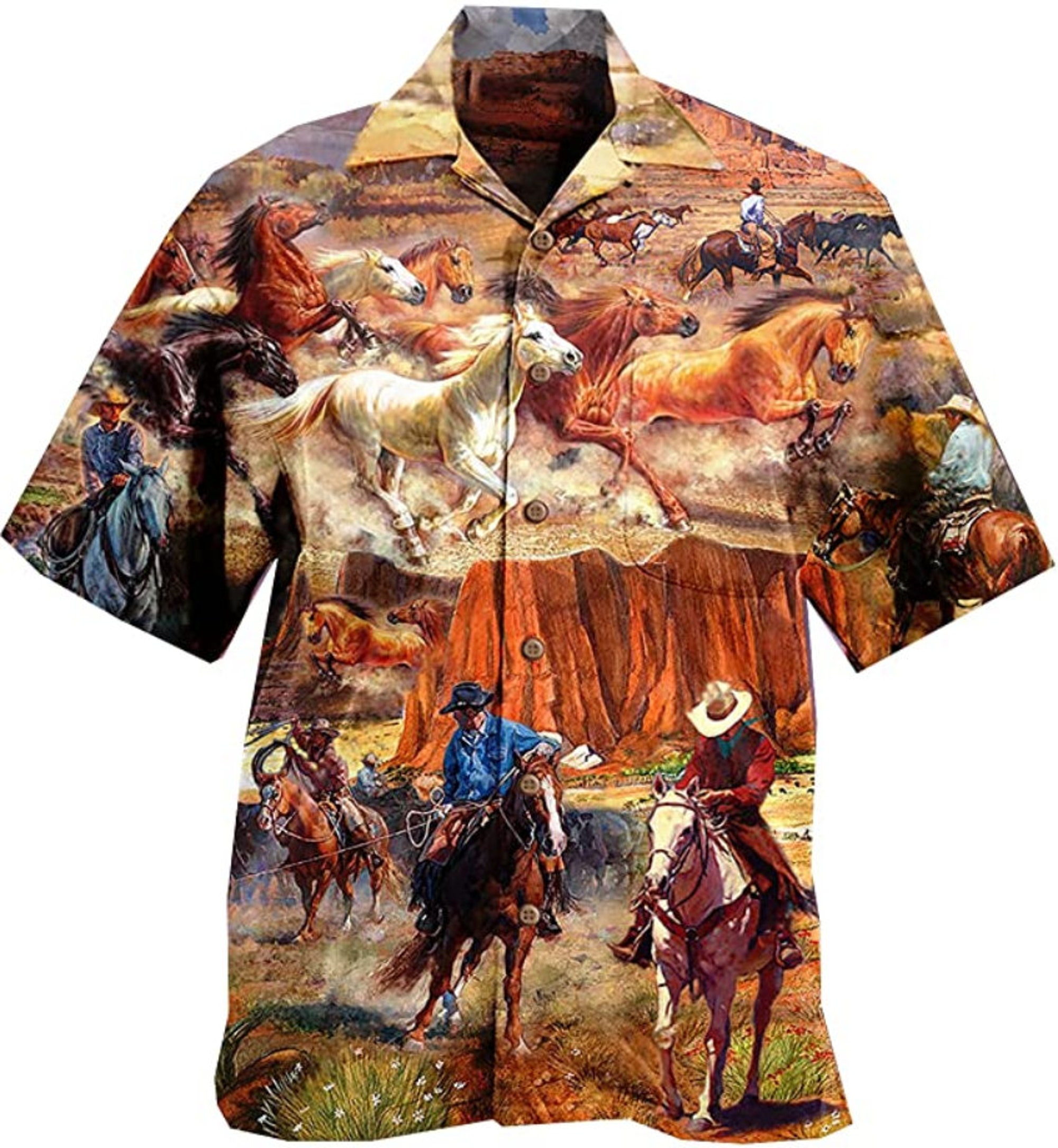 Discover Kentucky Derby Horse Racing 3D Hawaiian Shirt