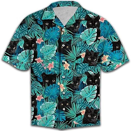 Generic Black Cat Hawaiian Shirt