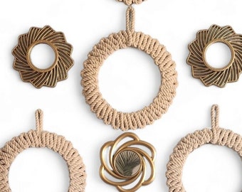Cotton rope wall decor