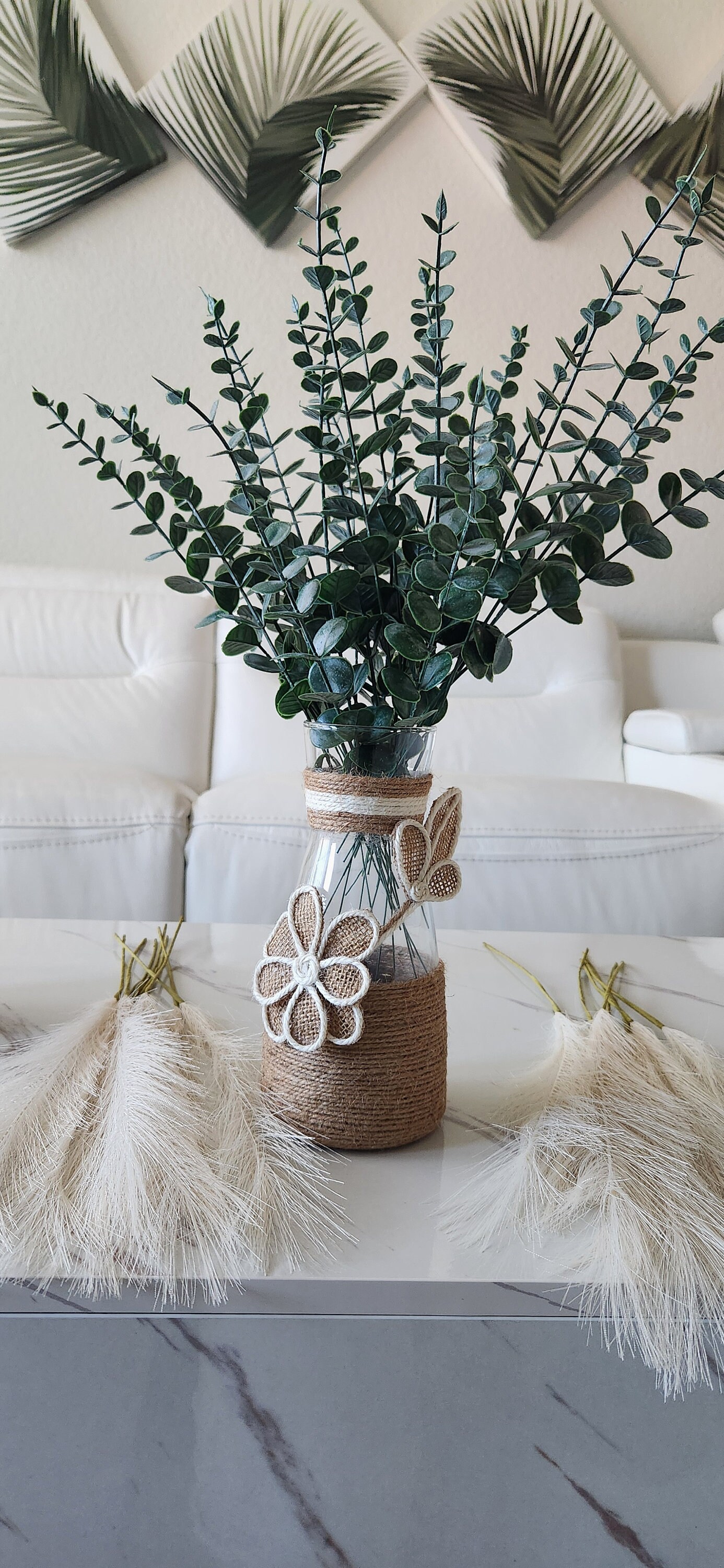 Handmade Jute Rope Vase - Etsy