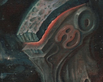 Starmessenger Original Oil Painting by B.A. Miller