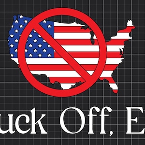 Adesivo "F***-se, hein"