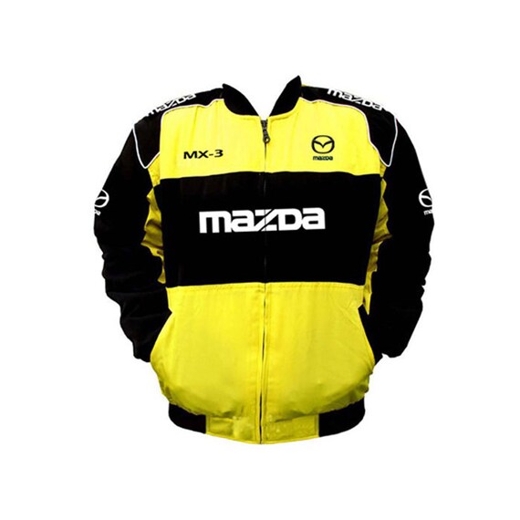 Mazda Mx-3 Racing Jacket Yellow and 