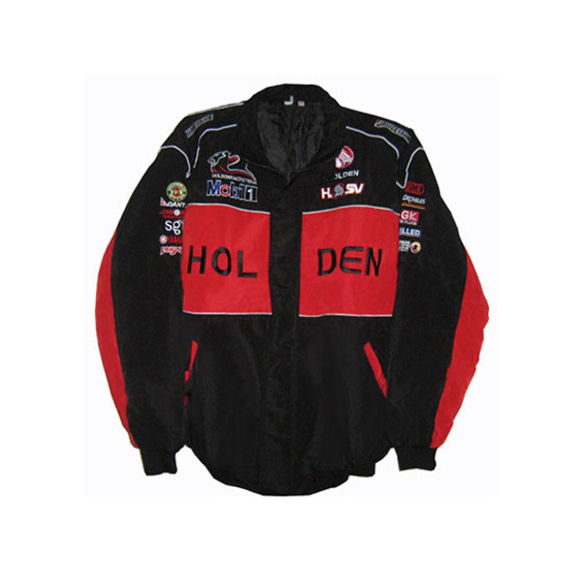 Holden WRC Jacket Black and Red Racing Jacket NASCAR Jacket - Etsy