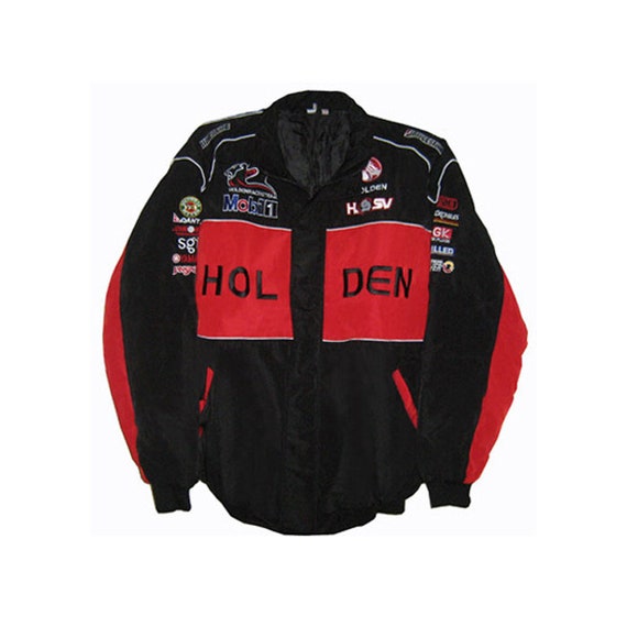 Holden WRC Jacket Black and Red Racing 