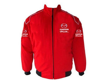 Mazda Miata Red Jacketracing Jacket 