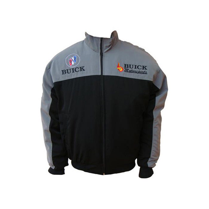 Buick Black \u0026 Gray Racing Jacket NASCAR 
