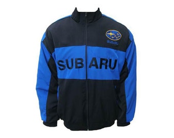 subaru fleece jacket