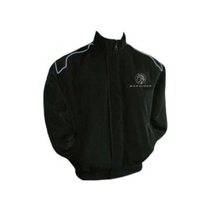 Formula 1 jacket Racer jacket Toyota Panasonic Racing Jacket White and Gray NASCAR jacket Vintage jacket Black racing jacket