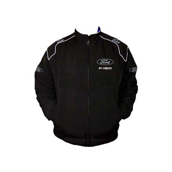 Ford F Racing Jacket Black Racing Jacket NASCAR Jacket   Etsy