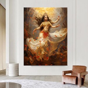 Hindi Öldruck Bunt Pop Art Leinwand Druck Graffiti Luxus Wand Kunst Dekoration Wohnzimmer Dekor