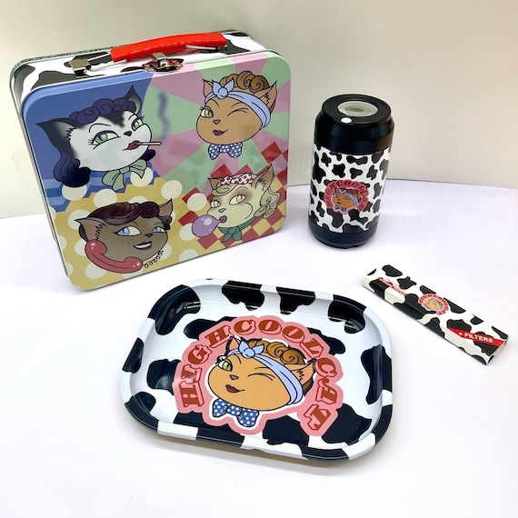cow print stone-r gift set