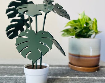 Monstera Plant Coaster Set | 3D Printed House Plant