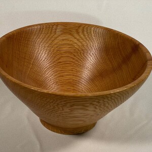 Handmade White Oak Bowl - 72364