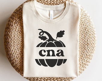 Kürbis CNA SVG geschnitten Datei - Herbst Cna Shirt svg - Herbst zertifizierte Krankenschwester - Krankenschwester-Diy-Geschenk-Idee für Cna-Png, Eps, Dxf