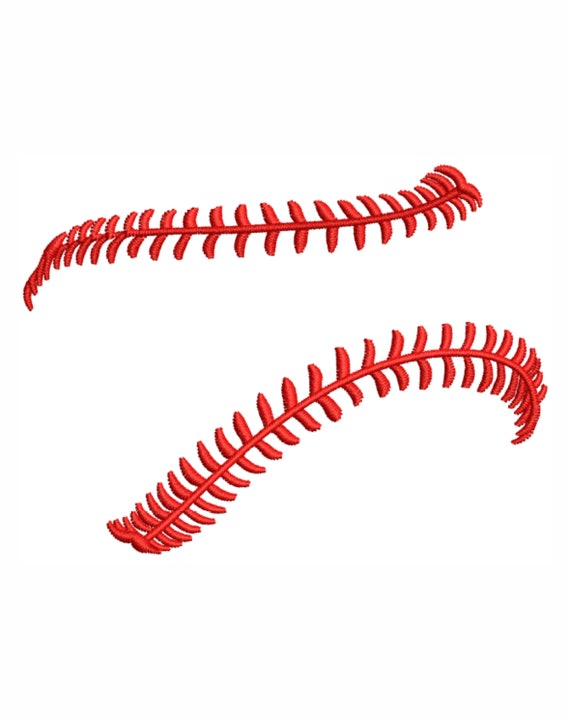Baseball Stitches Embroidery Design Baseball Stitches Dst - Etsy