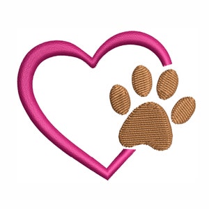 Dog Love Embroidery Design | Dog Lover Dst file | Dog Love Machine Pes file