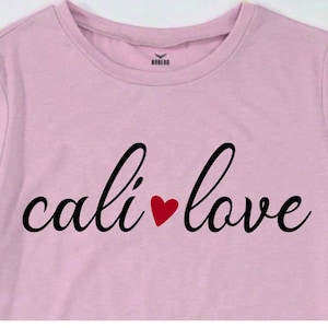 Fichier vectoriel Cali Love, California Png, California love, fichier vectoriel Svg positif, Love Cali Svg coupe pour Cricut Silhouette Png fichiers imprimables
