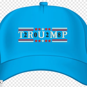 Trump 2028 Cap Machine Embroidery Design | Donald Trump Hat Embroidery Pattern | Trump 2028 Baseball Cap Embroidery | Trump Embroidery Files