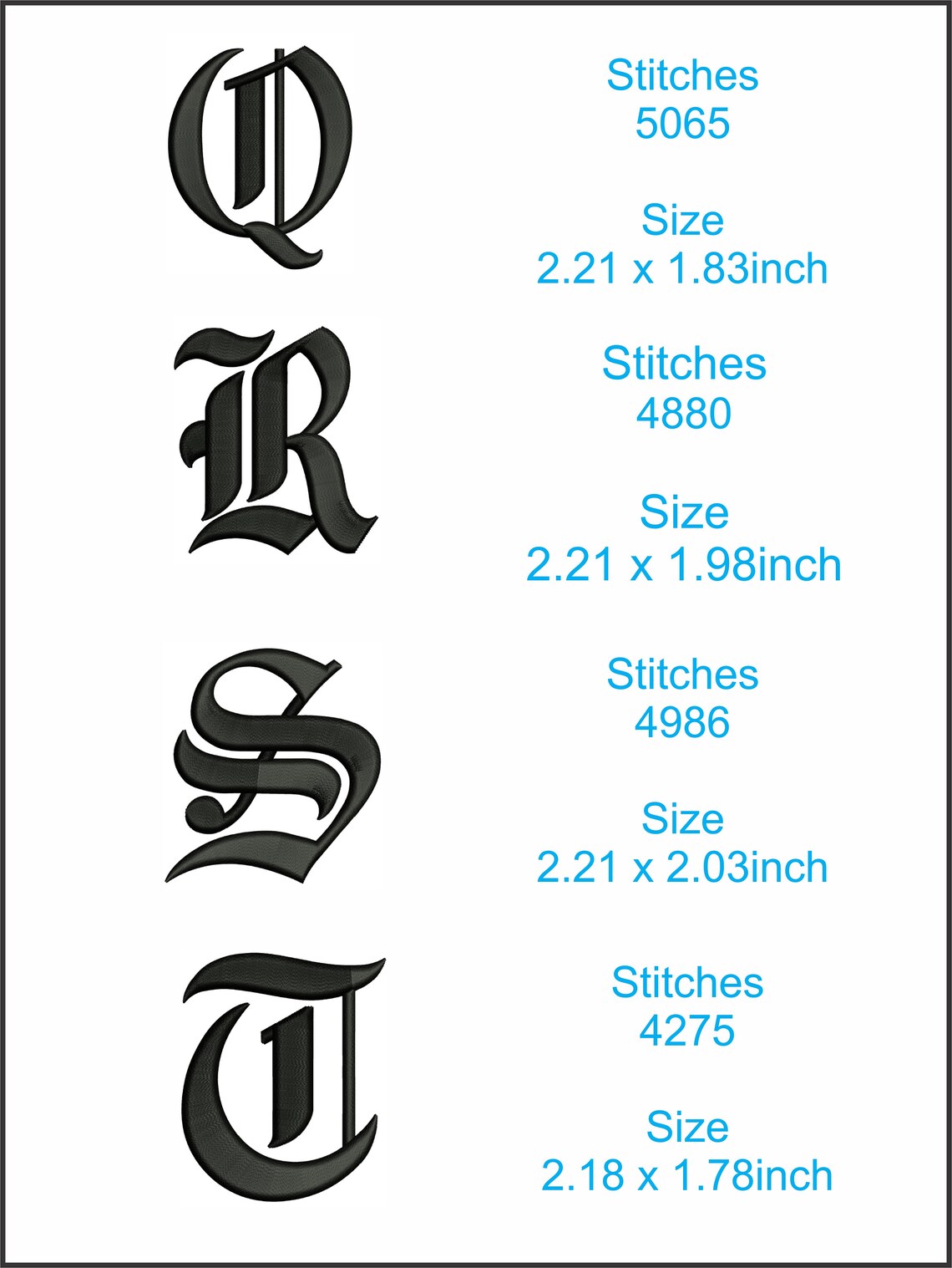 Raised Puff Letter Pack Embroidery Design | 3D Puff Bundle Embroidery ...