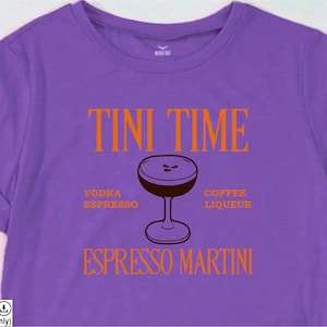 Tini Time Vodka Espresso Caffè Liquore Espresso Martini Svg, Espresso Martini Png, Tini Time File Vettore, Martini Svg, Chicchi Di Caffè Svg