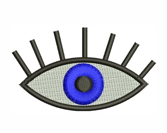Borduurontwerp oog | Dst-bestand met ooglogo | Oogsymbool Pes-bestand | Oog machineborduurontwerp | Oogpictogram borduurontwerp | Eye Sew-bestand