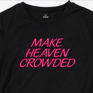 Make Heaven Crowded Machine Embroidery Design | Faith Christian Embroidery Pattern | Jesus Religion Embroidery File | Bible Verse Embroidery
