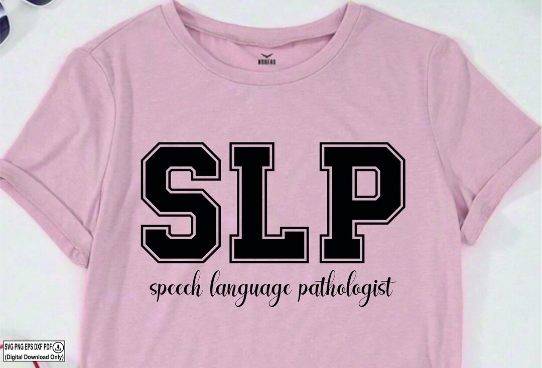 SLP Speech Language Pathologist Svg, SLP Png, SLP Vector File, Speech ...