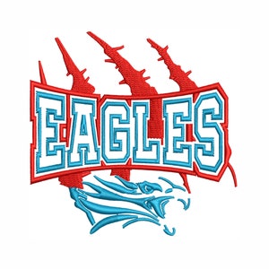 Eagles Embroidery Design | Eagle Face Dst File | Eagle Birds Pes File ...