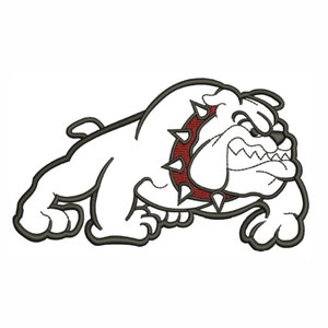 Bull Dog  Embroidery Design | Dog Machine Embroidery Design Pattern | Bull Dog Image Embroidery Design Dst Pes Format