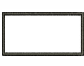 Rectangle Applique Embroidery Design | Rectangle Machine Embroidery Design Pattern | Rectangle Embroidery Design DST PES format