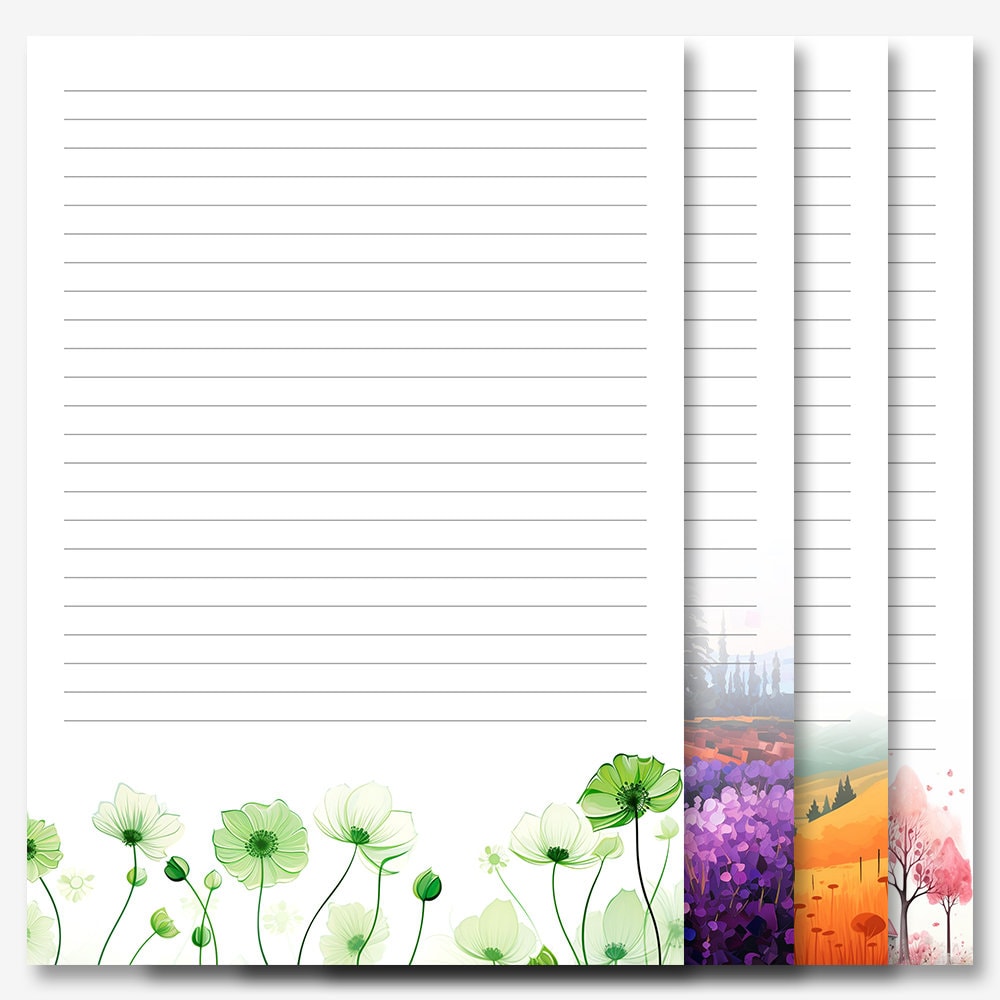 Letter Writing Stationery | Letter Writing Paper | JW Letter Writing Stationery | Printable | Instant Download